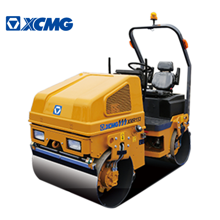 XCMG Official XMR153 China New Mini Hydraulic Double Drum Road Roller Price